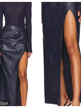 REVOLVE - Line and Dot - Hansen Maxi Skirt in Midnight